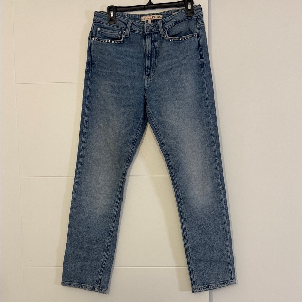 Guess women’s Light Blue Straight high